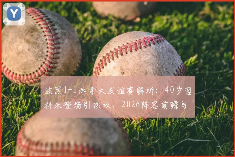 波黑1-1加拿大友谊赛解析：40岁哲科未登场引热议，2026阵容前瞻与比赛深度回顾